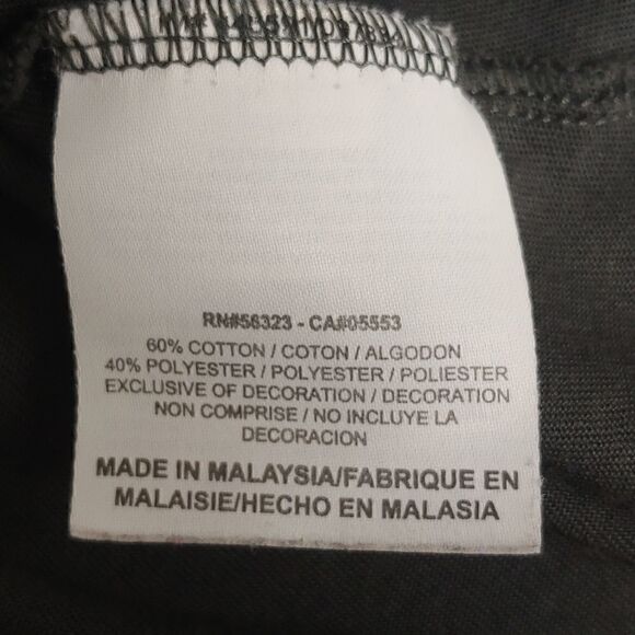 Nike Dri-Fit Women's Short Sleeve Tee Size M Grey Pink - Picture 6 of 7